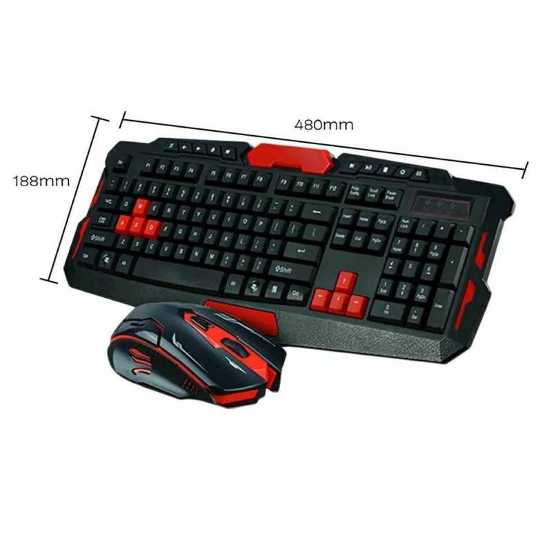 Игровая мышка и клавиатура начального уровня с LED-подсветкой, удачным дизайном и неплохими возможностями
