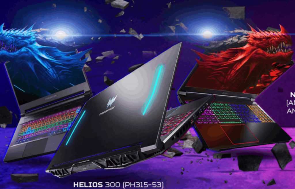 Обзор игрового ноутбука acer predator helios 300