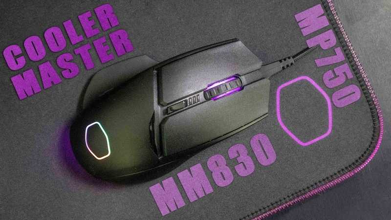 Обзор игровой мыши cooler master mm830