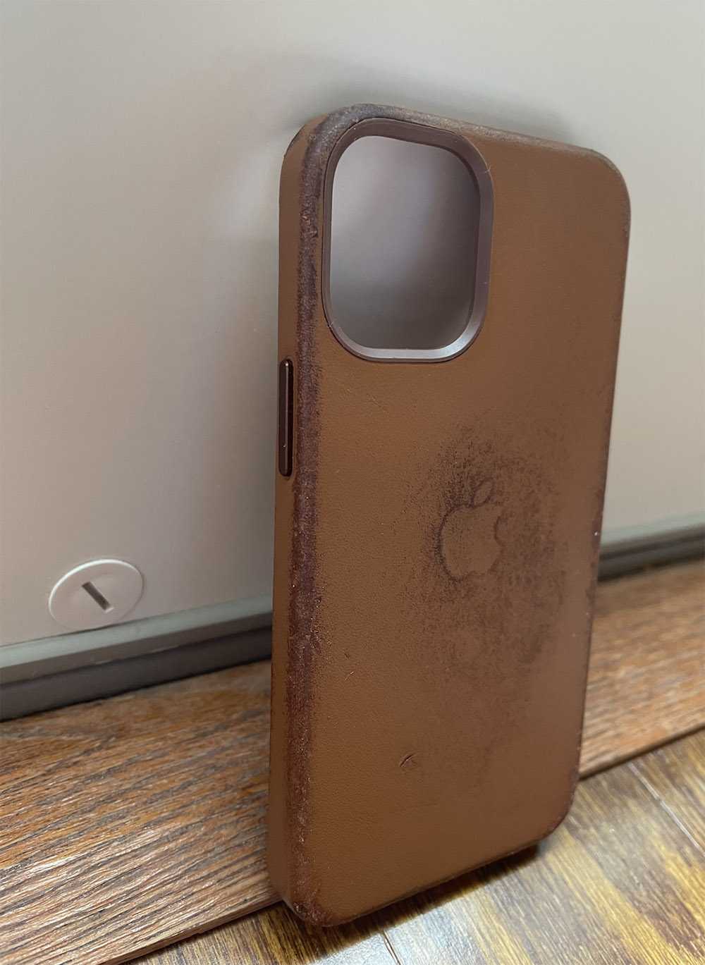 Чехол iphone 13 pro leather