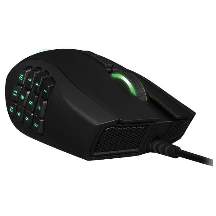 Мышь игровая usb razer naga expert mmo gaming mouse 2012 edition (rz01-00580100-r3g1) - лазерный