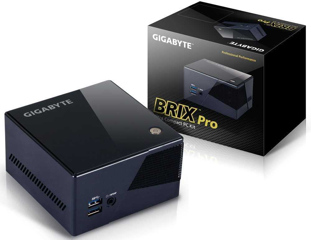 Обзор gigabyte brix gb-bxi3-5010: мини-пк на базе intel broadwell