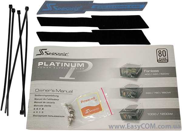 Блок питания seasonic platinum 760 ss-760xp2 (черный) купить за 14370 руб в ростове-на-дону, отзывы, видео обзоры и характеристики - sku731460