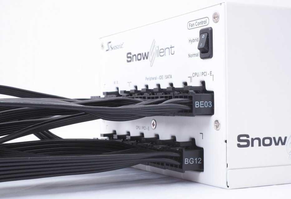 Обзор и тест блока питания seasonic snow silent series 1050w (ss-1050xp3
