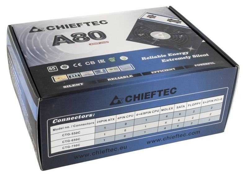 Блок питания chieftec nitro ii 85+ bps-550c2 550 вт — купить, цена и характеристики, отзывы