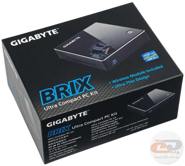 Обзор ультракомпактной системы gigabyte brix (gb-xm12-3227)