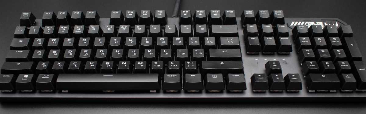 Обзор игровой клавиатуры asus tuf gaming k3 ► последние новости