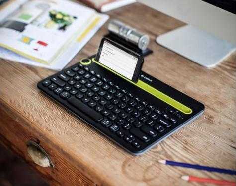 Logitech k480: клавиатура для смартфона и планшета 