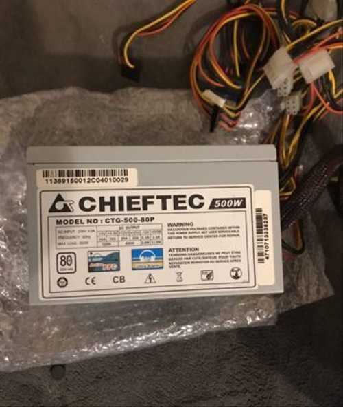 Chieftec ctg-500-80p 500w